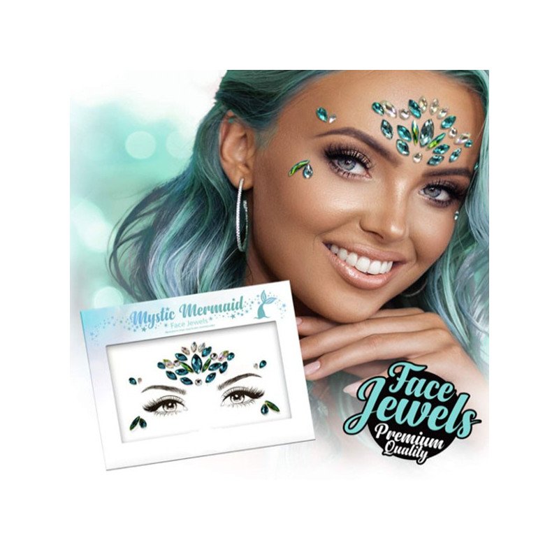 Pegatinas De Joyas Corporales De Cristal De Imitación 3D Multicolor Plateado Gemas Faciales Brillo De Festival Maquillaj