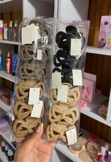 Caimanes / Pinzas para Cabello Diseño Moño